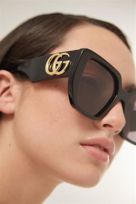 gucci sun glasses black